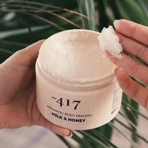 -417 Dead Sea Mineral Vegan Exfoliating Bath Body Skin Scrub for Women & Men 400gr/14oz