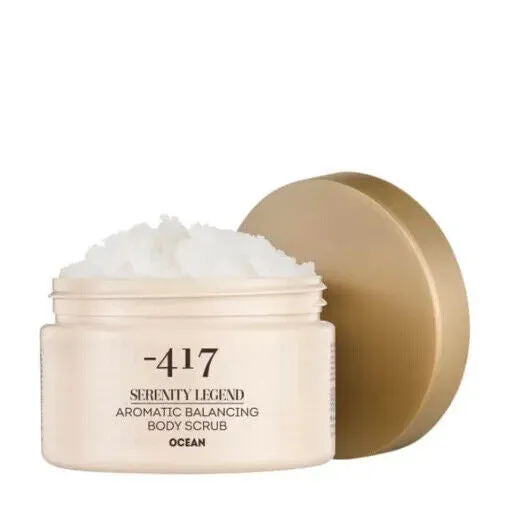 -417 Dead Sea Mineral Vegan Exfoliating Bath Body Skin Scrub for Women & Men 400gr/14oz