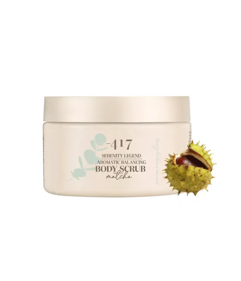 -417 Dead Sea Mineral Vegan Exfoliating Bath Body Skin Scrub for Women & Men 400gr/14oz