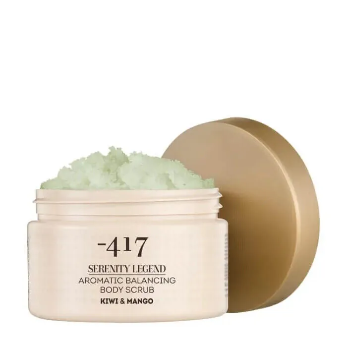 -417 Dead Sea Mineral Vegan Exfoliating Bath Body Skin Scrub for Women & Men 400gr/14oz