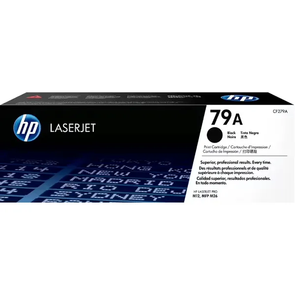 3 Pack HP 79A Toner Ink Cartridge Black Genuine CF279A BULK