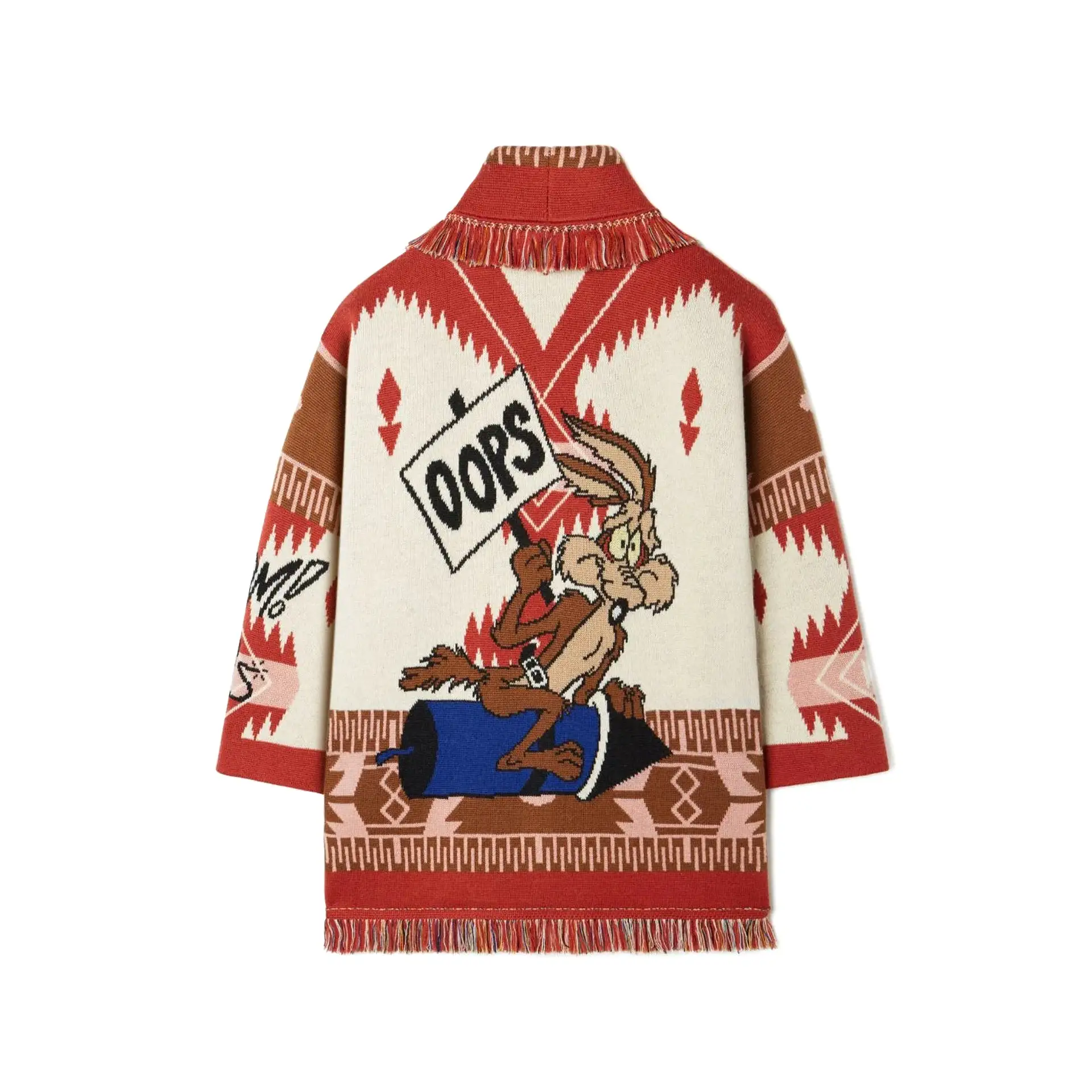 Alanui x Looney Tunes Icona Cardigan Jacquard