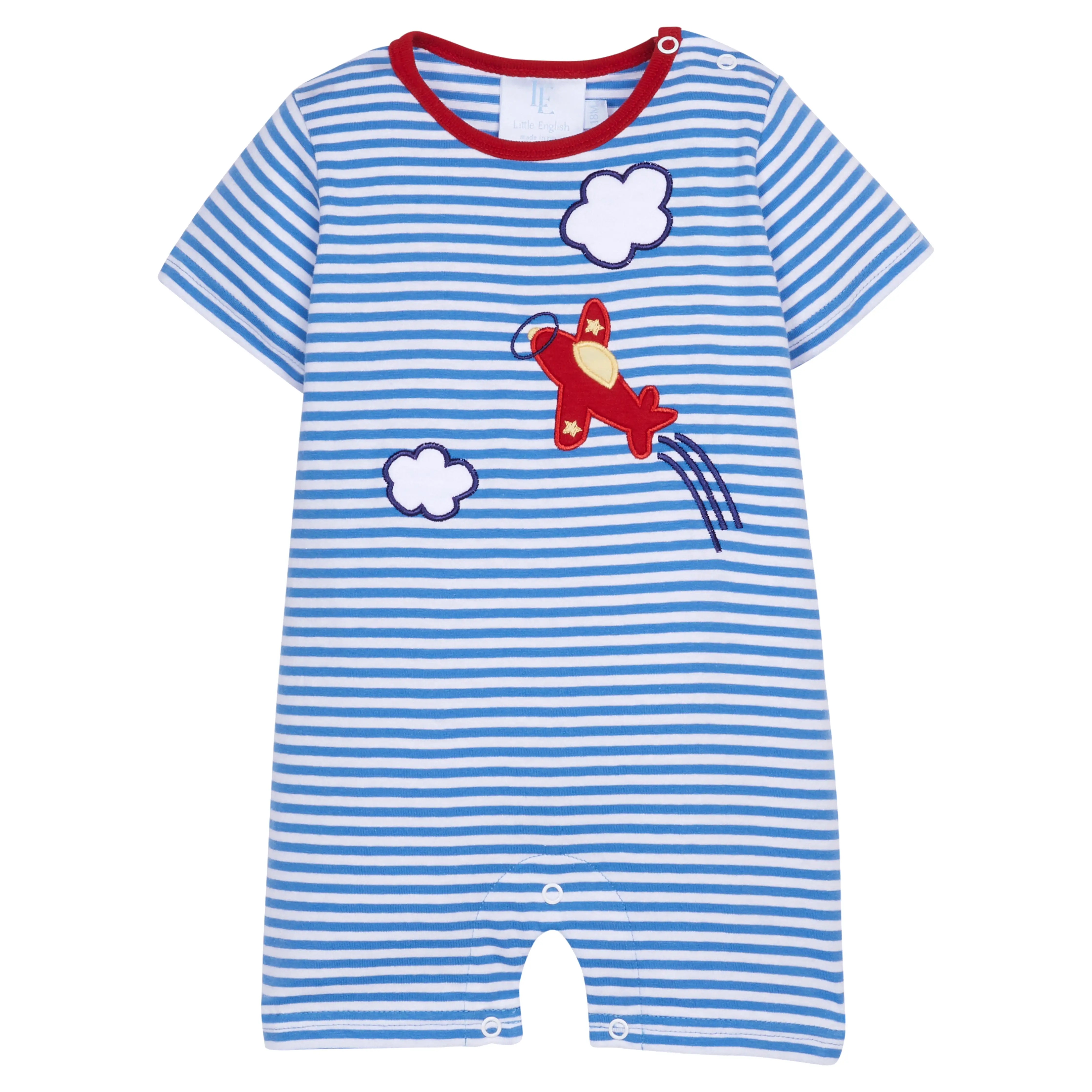 Applique Romper - Airplane