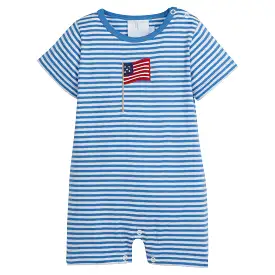 Applique Romper - Flag