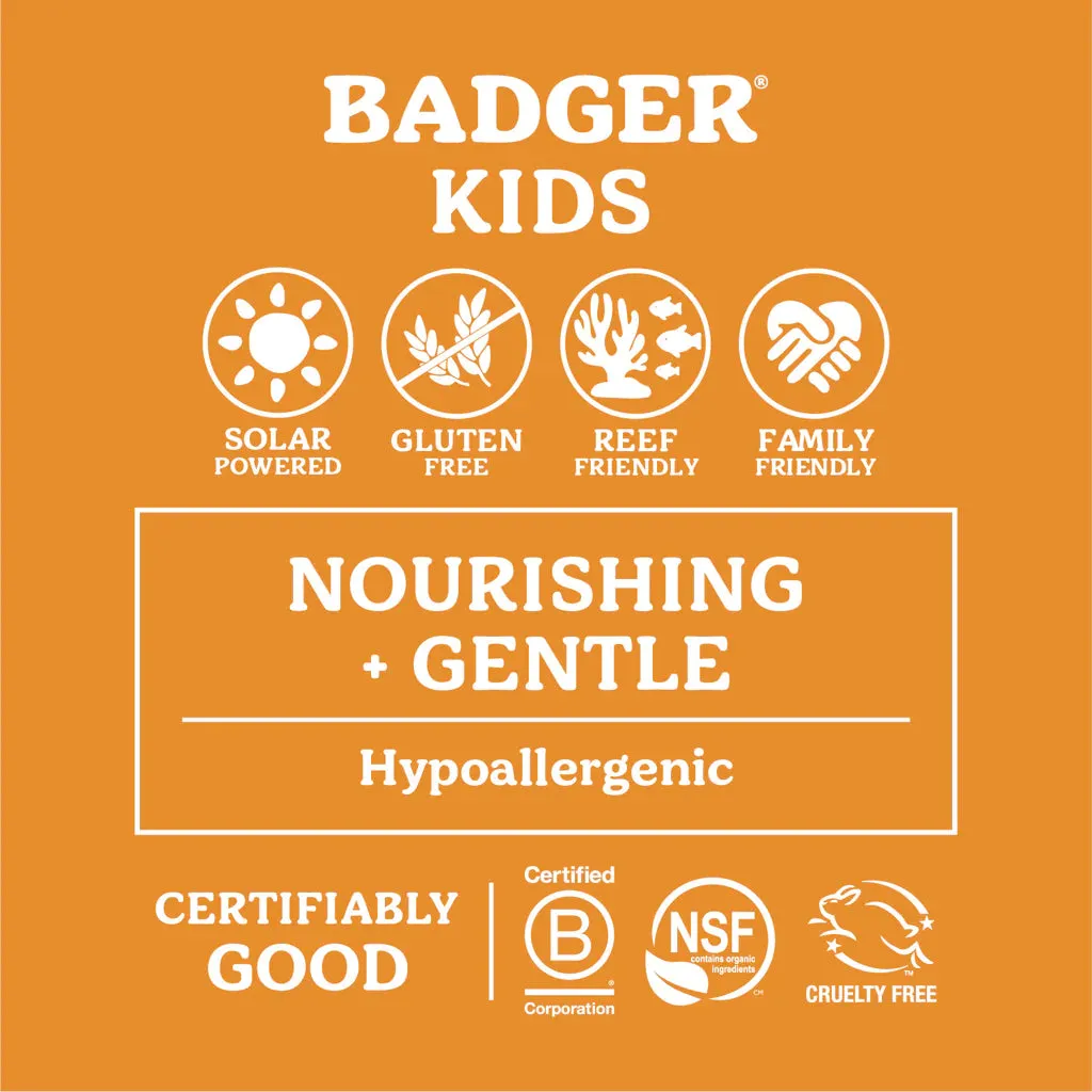 Badger Kids Mineral Sunscreen Cream - SPF 40