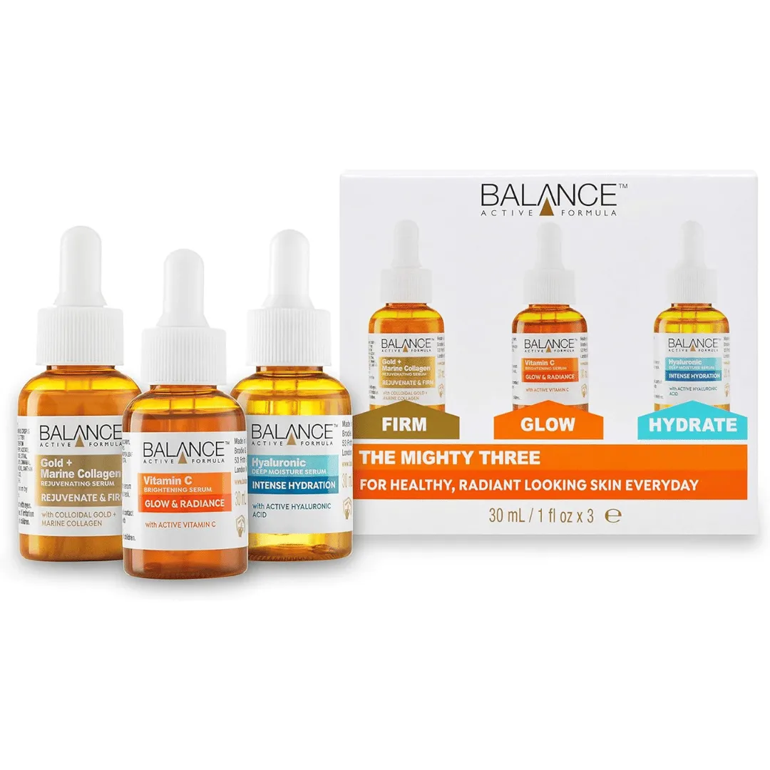 Balance Active Formula The Mighty Three (3 X 30 ml) - Ingrédients actifs révolutionnaires, résultats visibles