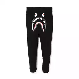 BAPE SHARK SLIM SWEATPANTS BLACK/GREEN