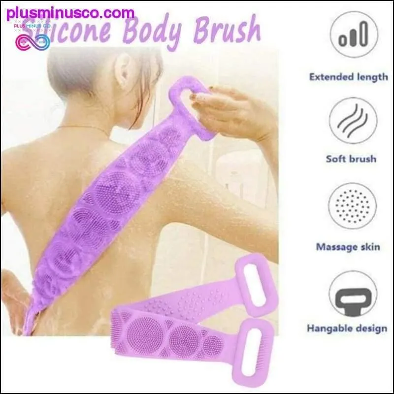 Bath Artifact Shower Shower Silicone Body Brush Bath Belt