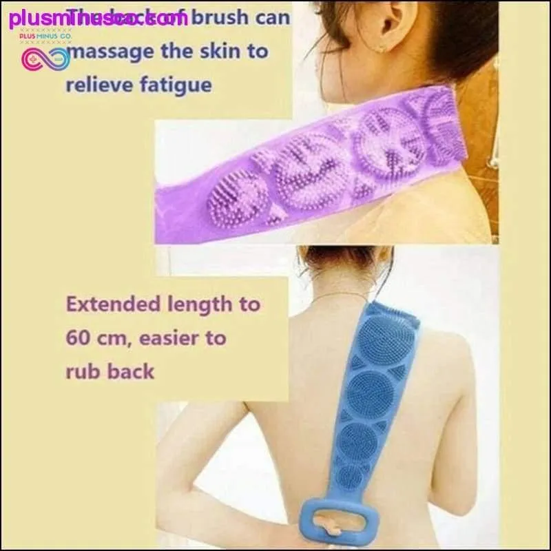 Bath Artifact Shower Shower Silicone Body Brush Bath Belt