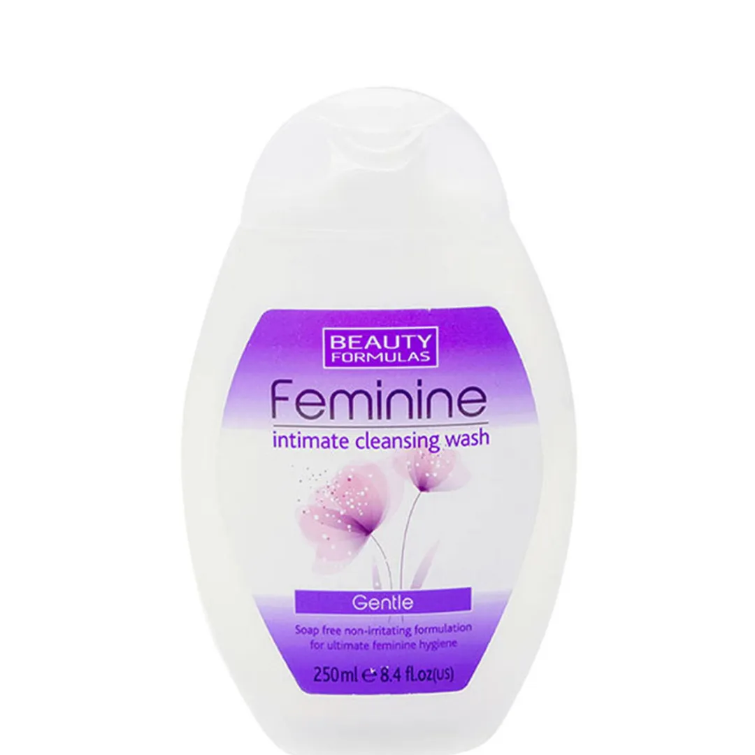 Beauty Formulas Gel Nettoyant Intime avec douceur Féminin 250 Ml