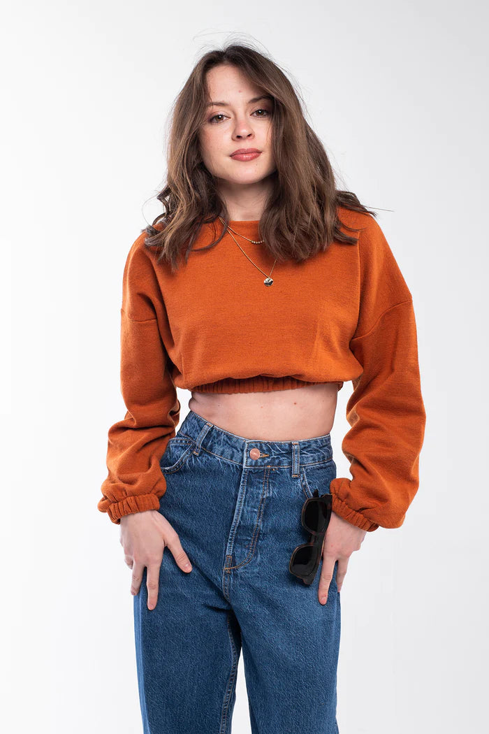 Bee And Alpaca Fresh Crop Top Sweatshirt