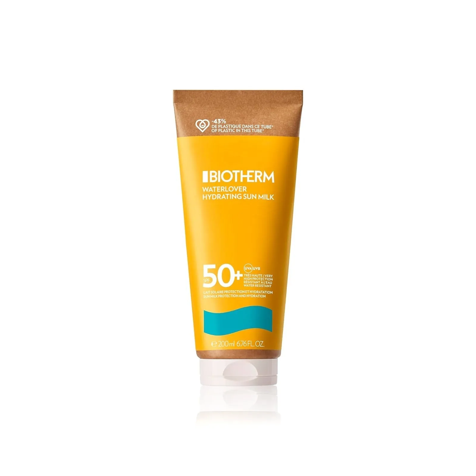 Biotherm Sunscreen Waterlover Hydrating Sun Milk  SPF50+  200ml