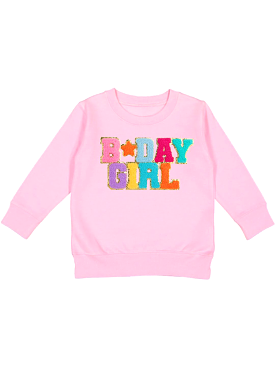 Birthday Girl Patch Sweatshirt - Girl