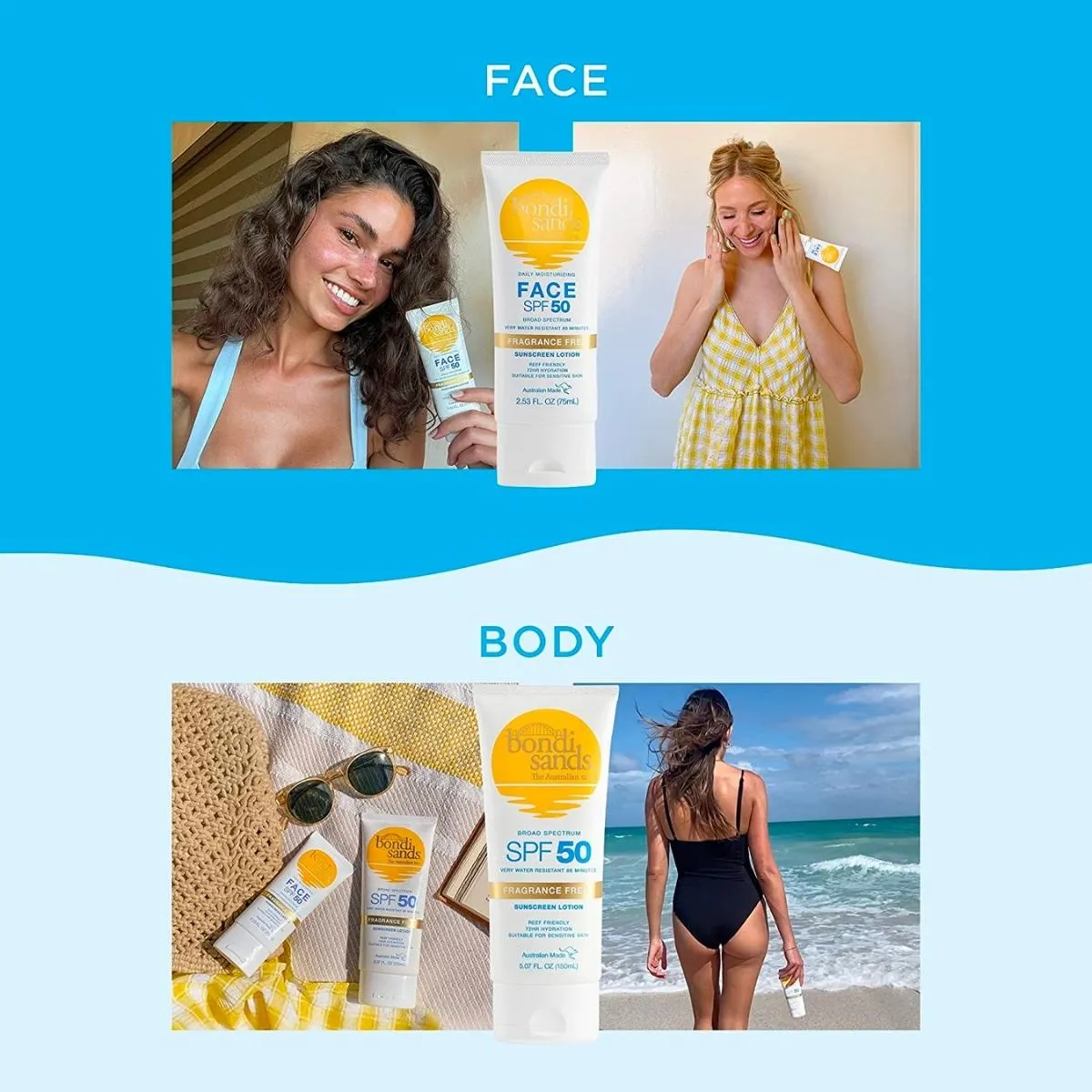 Bondi Sands | Face Sunscreen Lotion SPF50+ 75ml