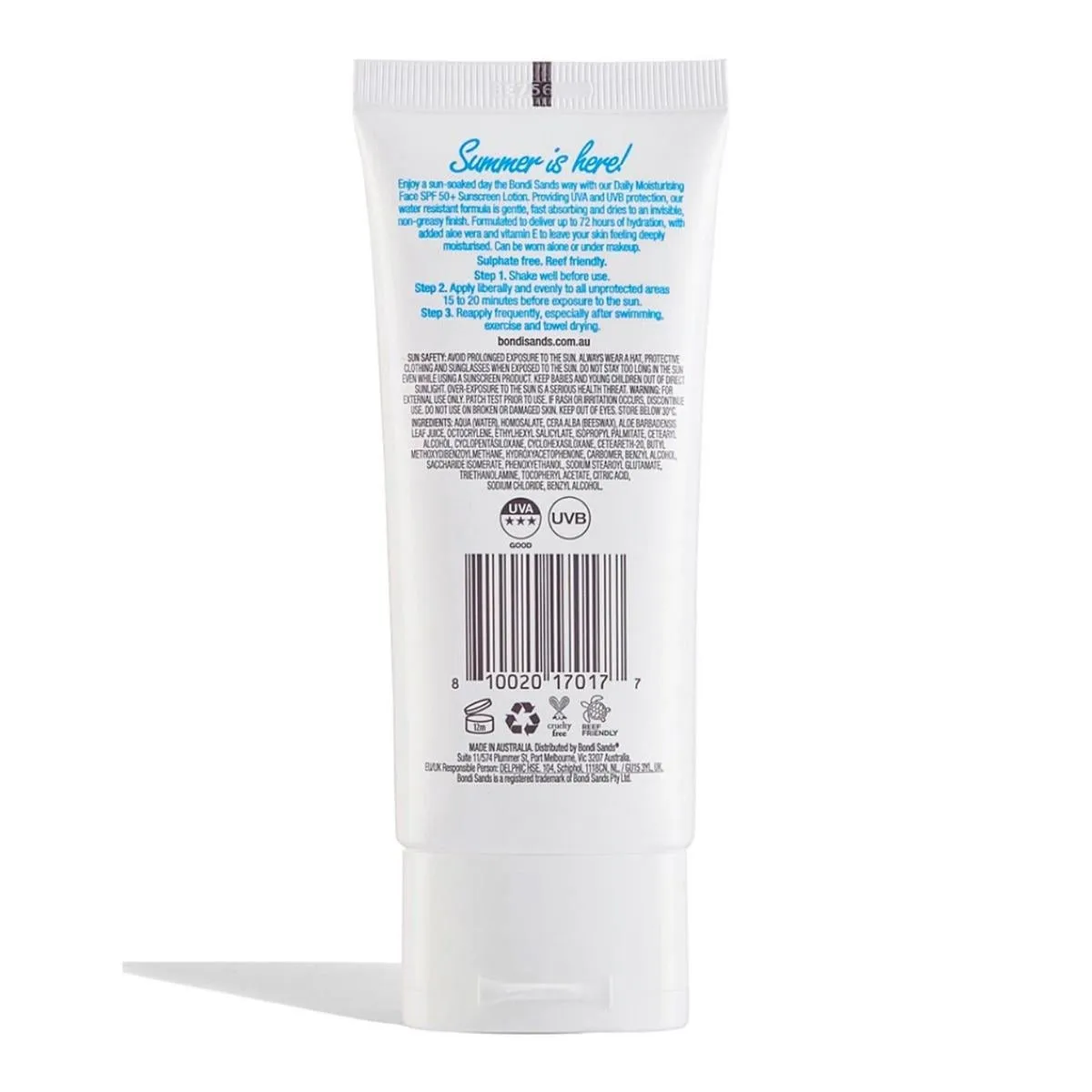 Bondi Sands | Face Sunscreen Lotion SPF50+ 75ml