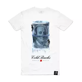 CLIFFHANGER  COLD BUCKS TEE WHITE