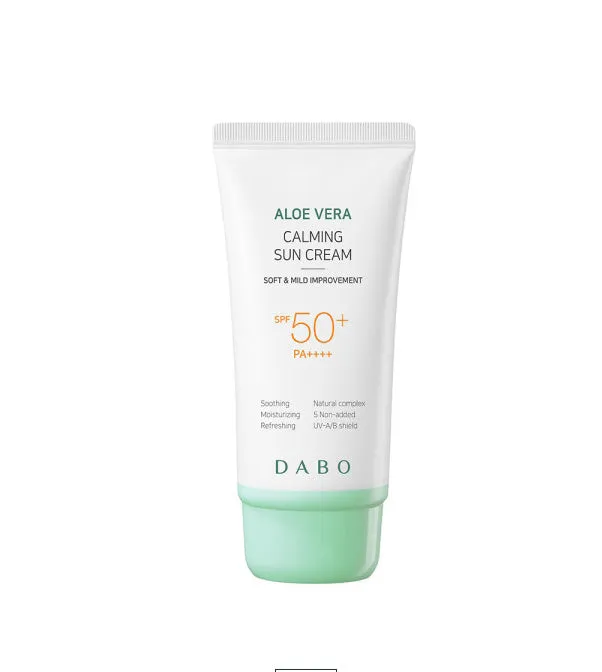 DABO Aloe Vera Calming Sun Cream SPF+50 PA+++ 70ml Sensitive Skincare Facial Sunscreens Sunblock