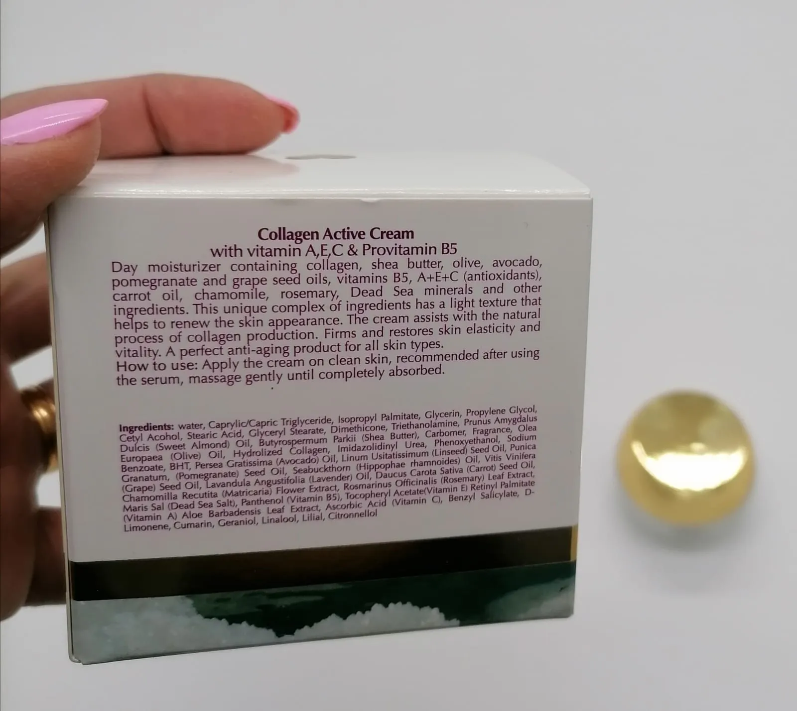 Dead Sea Collagen Active Cream DS079