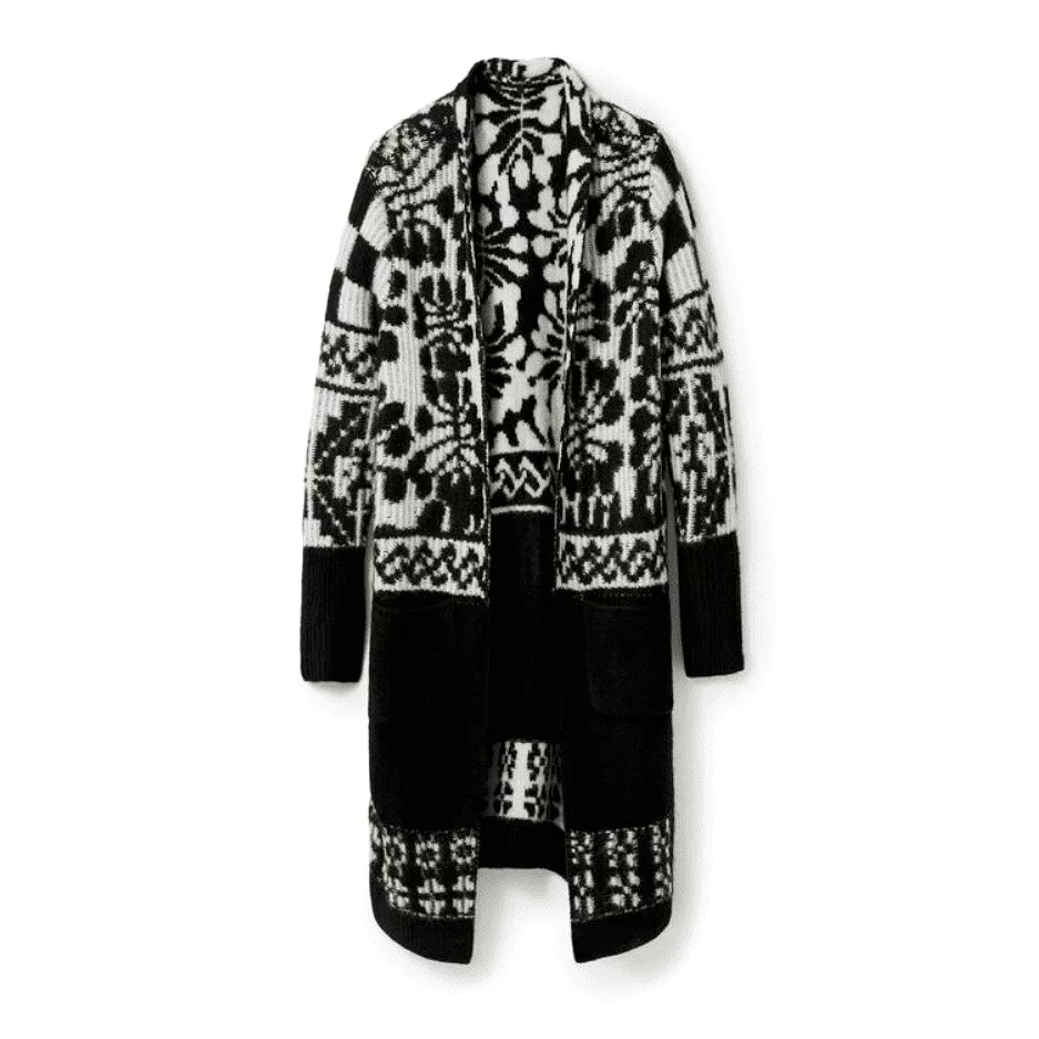 Desigual M. Christian Lacroix Oversize Long Cardigan