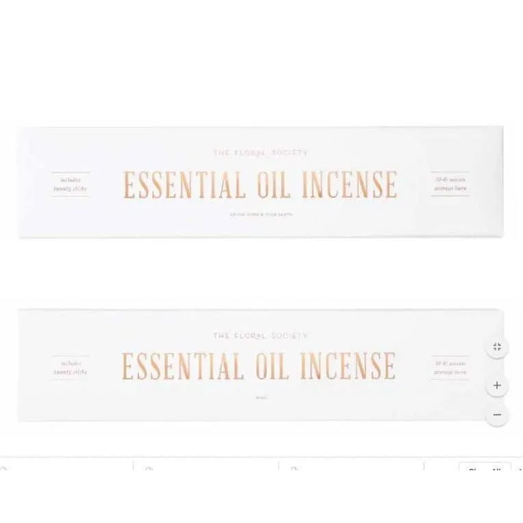 Essential Oil Incense