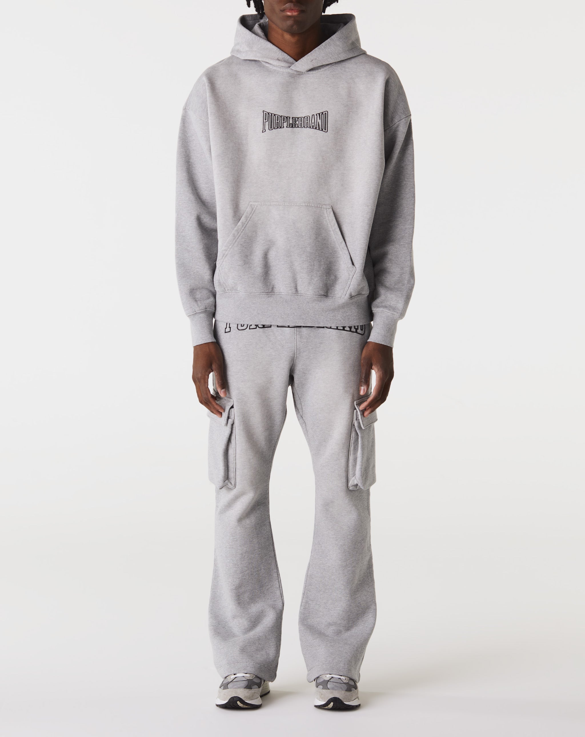 Flared Cargo Sweatpants