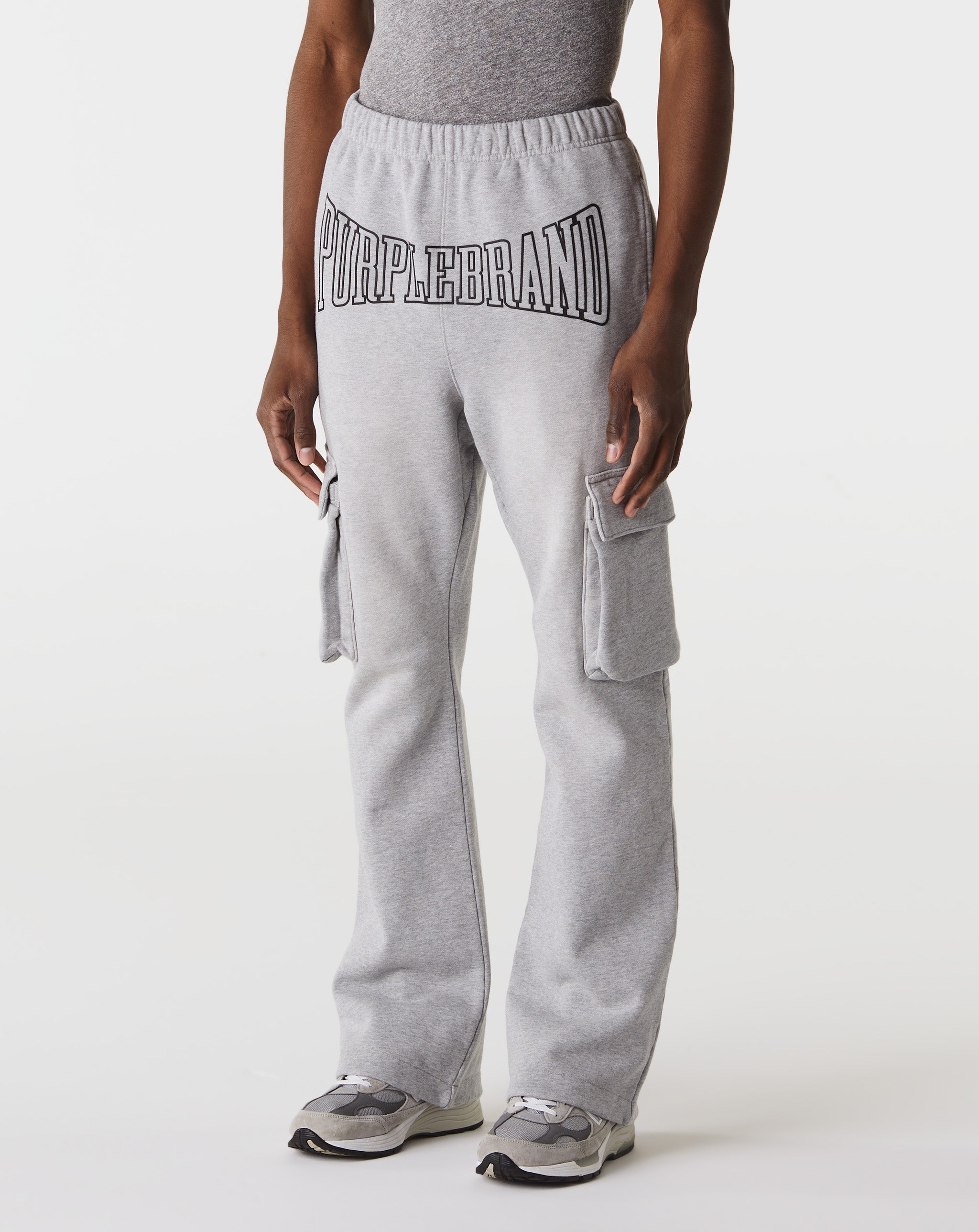 Flared Cargo Sweatpants