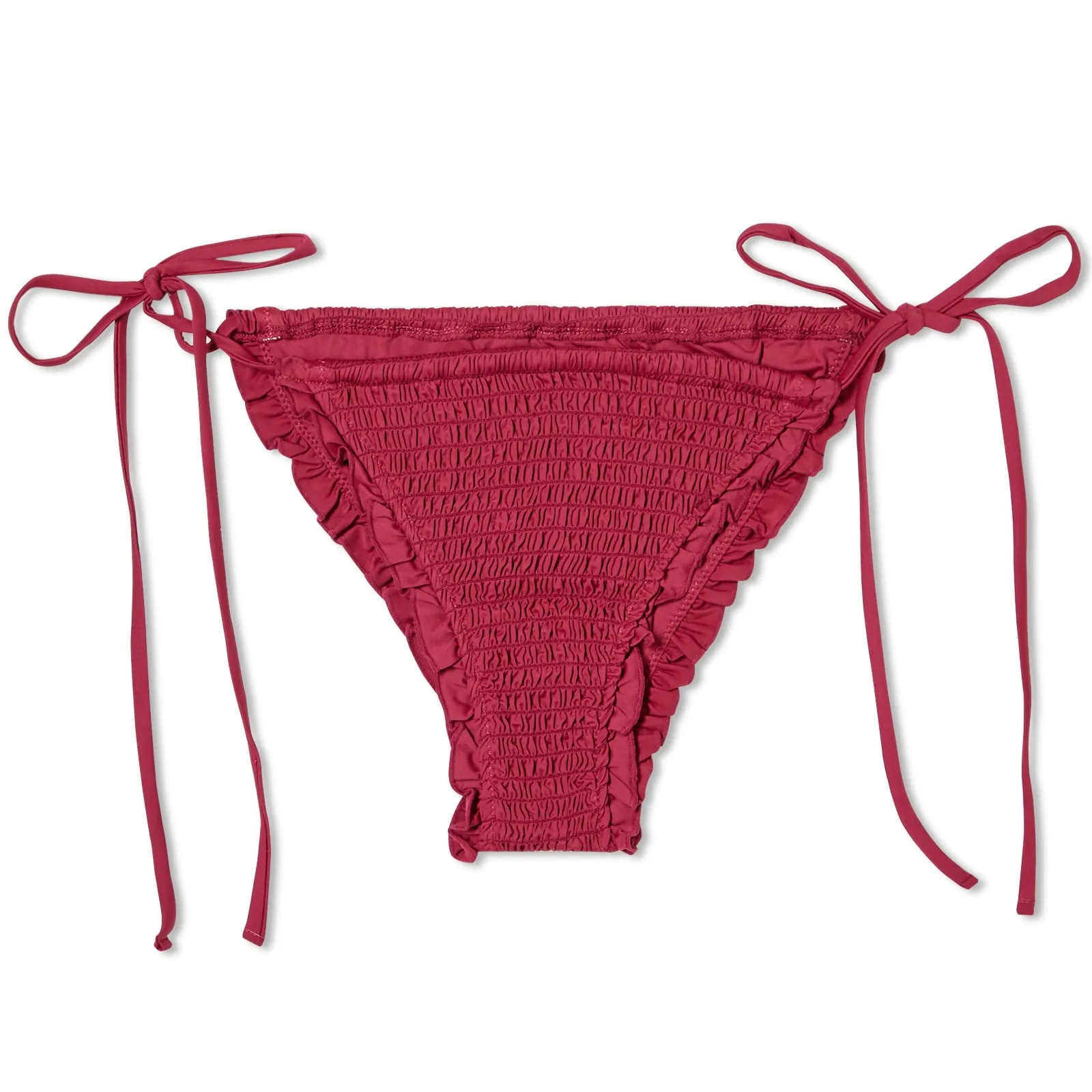 Frankies Bikinis Tiana Bikini BottomBordeaux