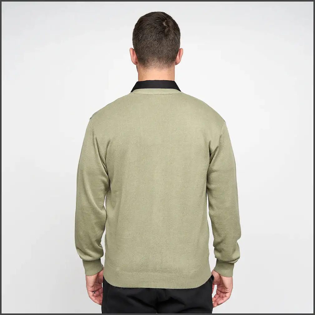 Gabicci Classic K02 Olive Cardigan*