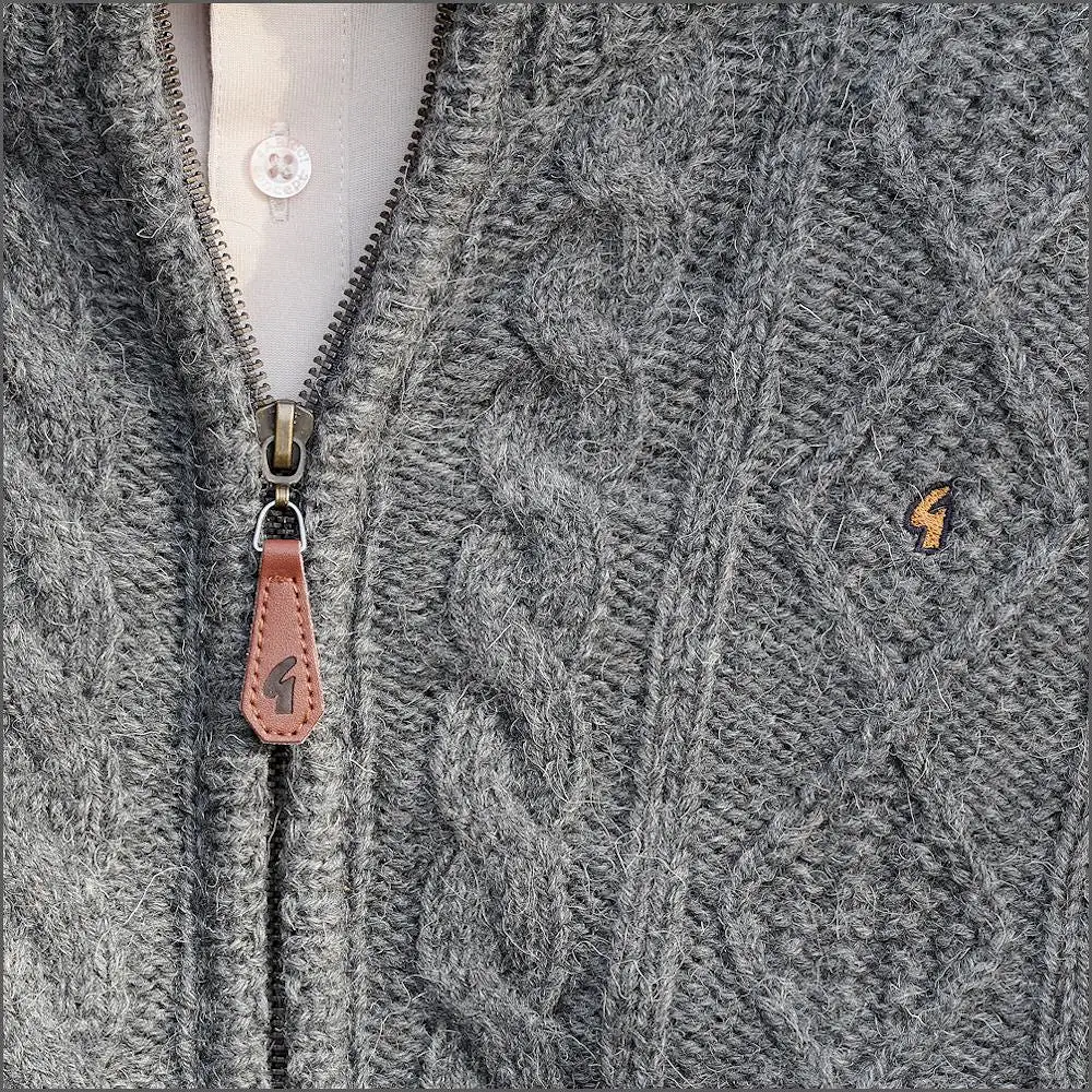 Gabicci Grey Arron Cardigan^