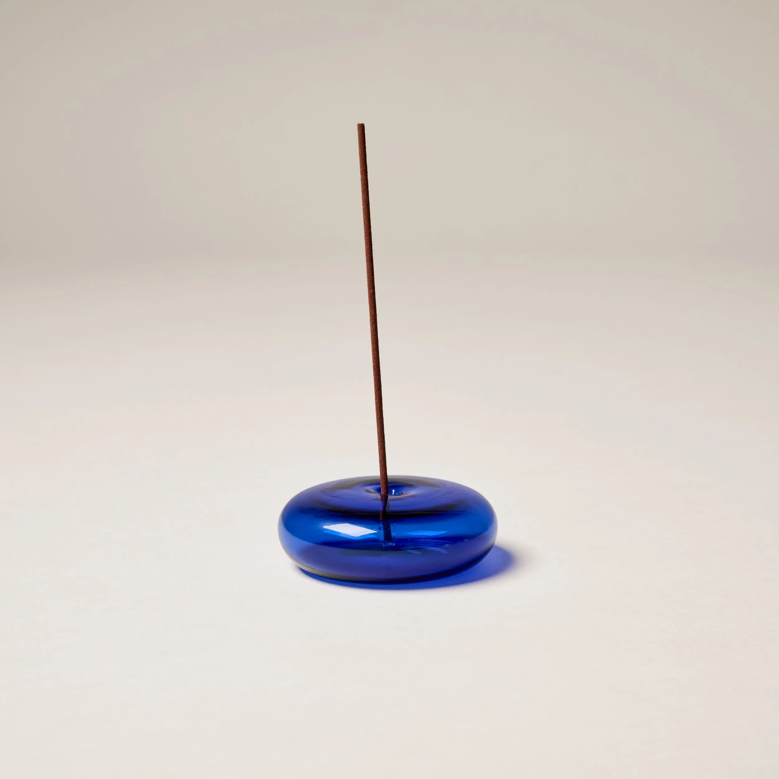 Glass Vessel Incense Holder