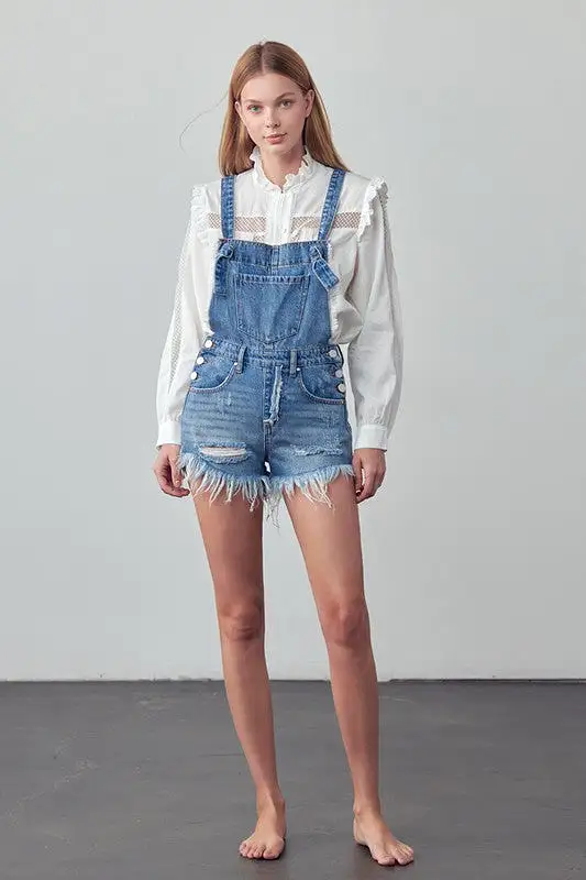 HIGH RISE SHORTALLS