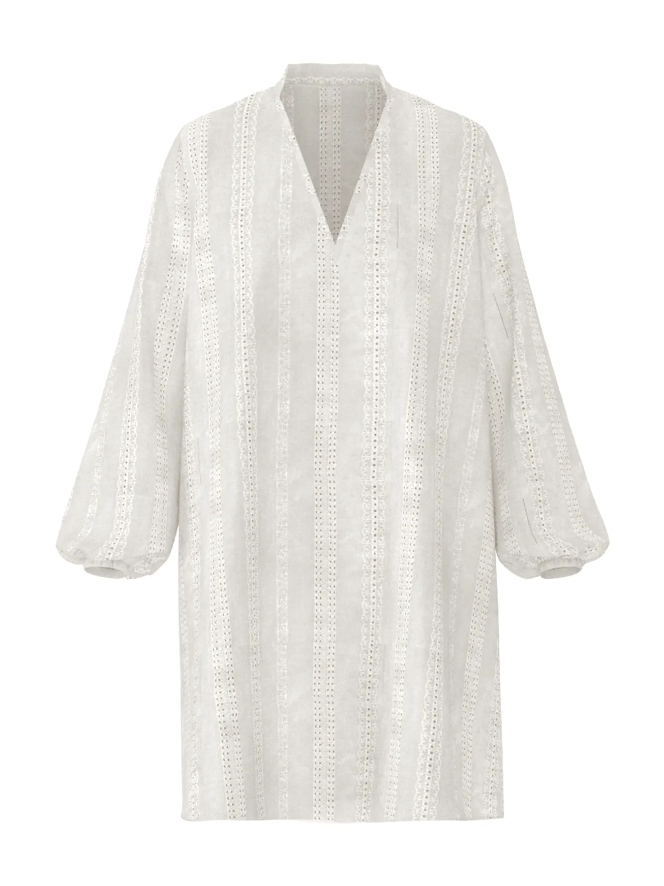 Ika Oversized Shirt  - Bea Blanc