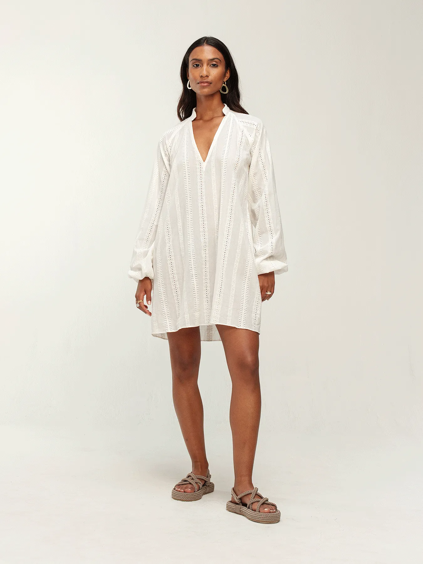 Ika Oversized Shirt  - Bea Blanc