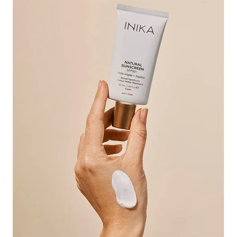 INIKA Organic Natural Sunscreen SPF50+