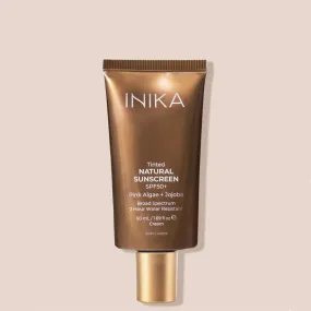 INIKA Organic Tinted Natural Sunscreen SPF50+