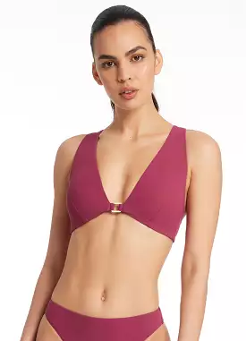 Jetset Halter Tie Top - Orchid