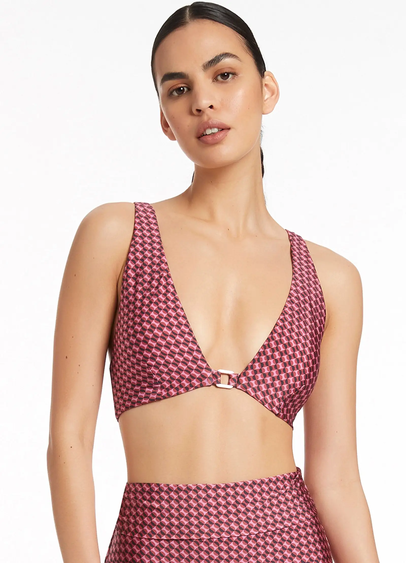 Lalita Halter Tie Top - Orchid