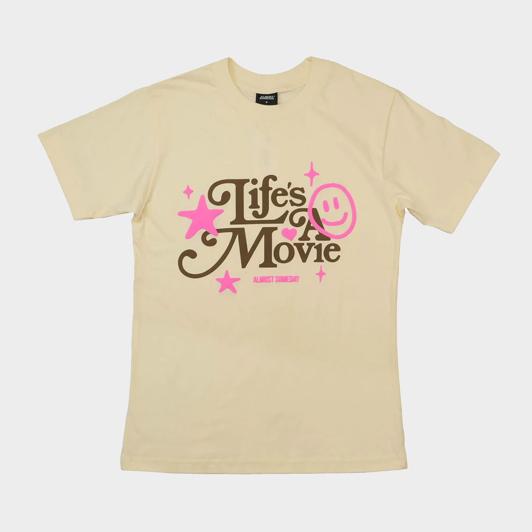 LIFES A MOVIE TEE CREAM