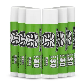 Lip Balm - SPF 30, Coconut - 6 Pack