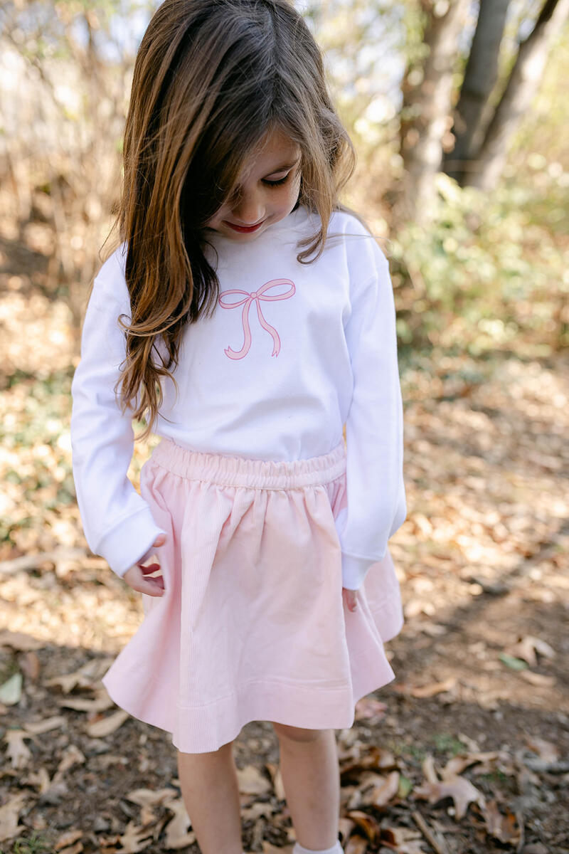 Little Paper Doll - Bow Sweatshirt