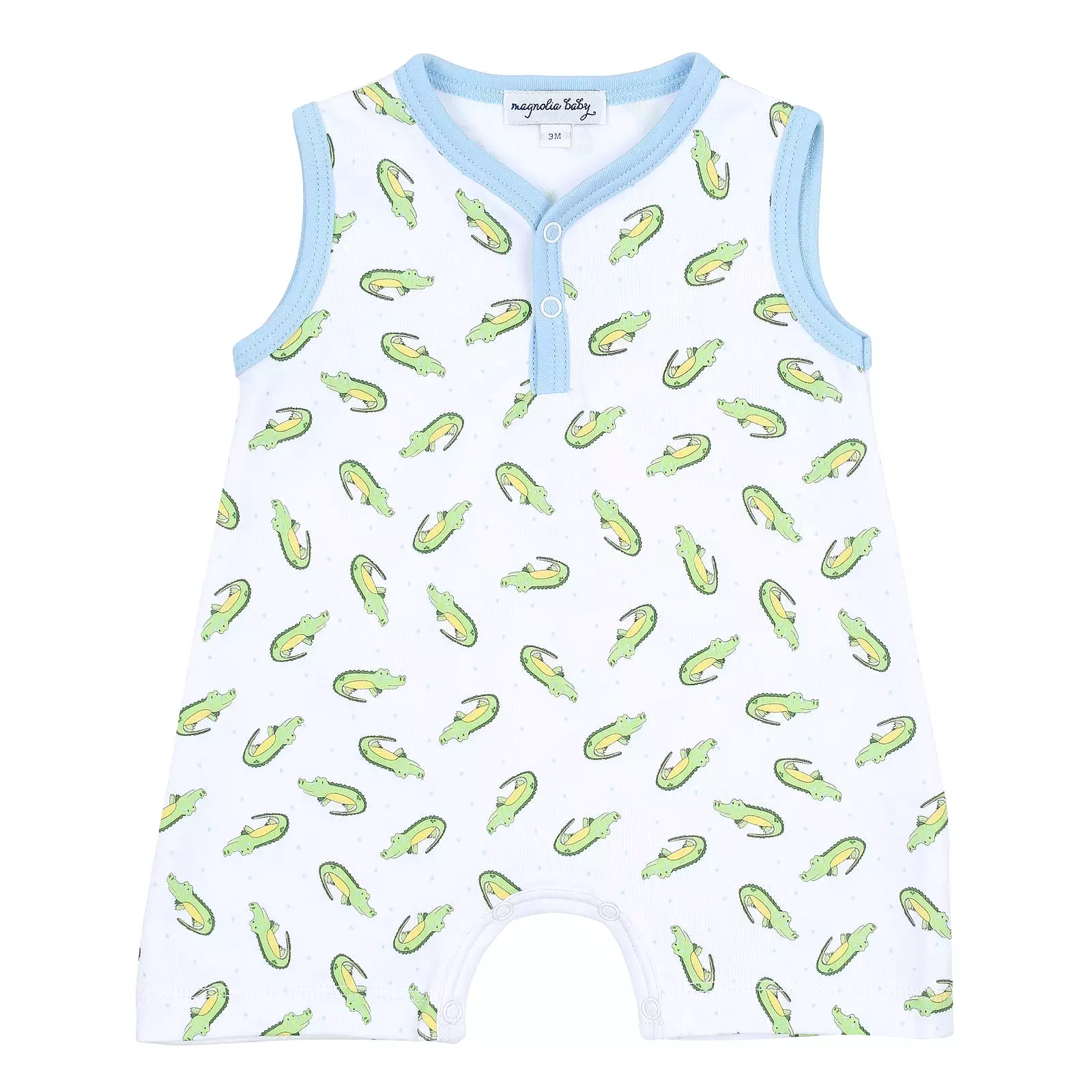 Magnolia Baby - Romper - Alligator Friends