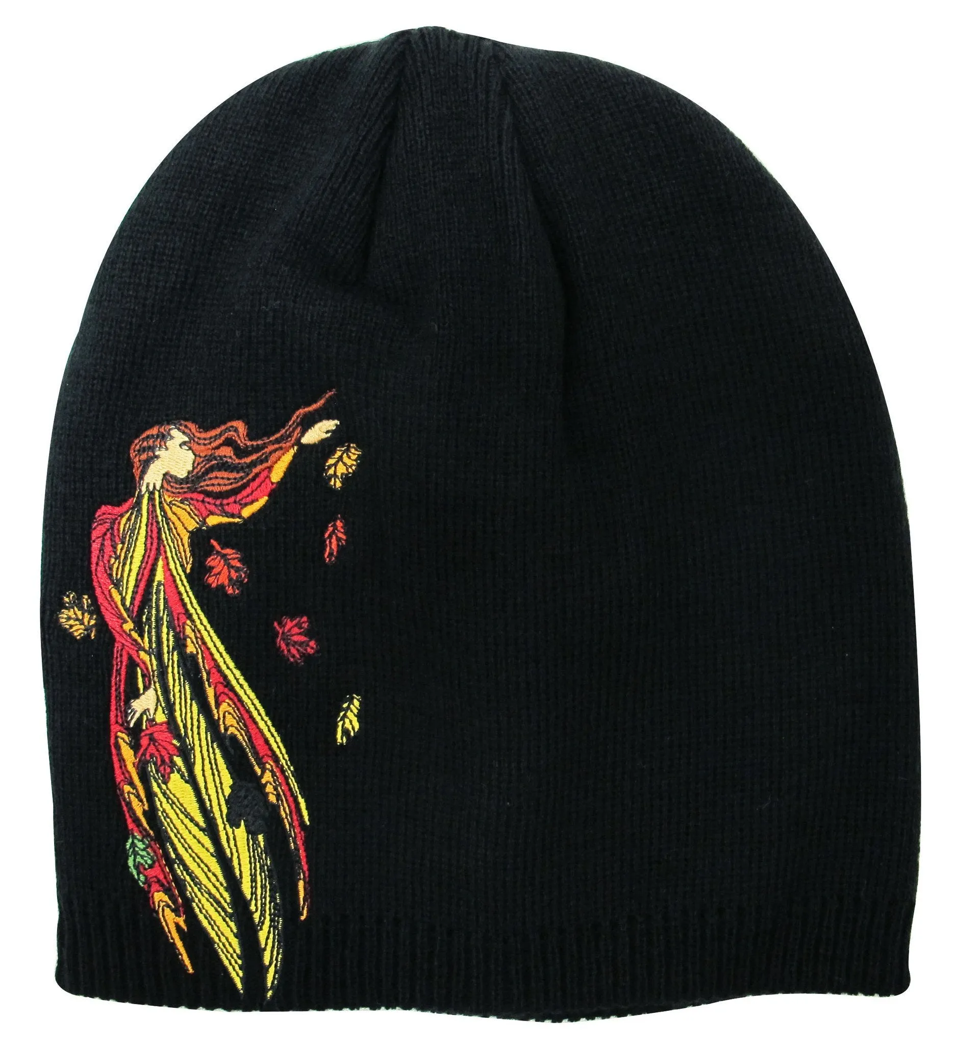 Maxine Noel 'Leaf Dancer' Embroidered Knitted Hat