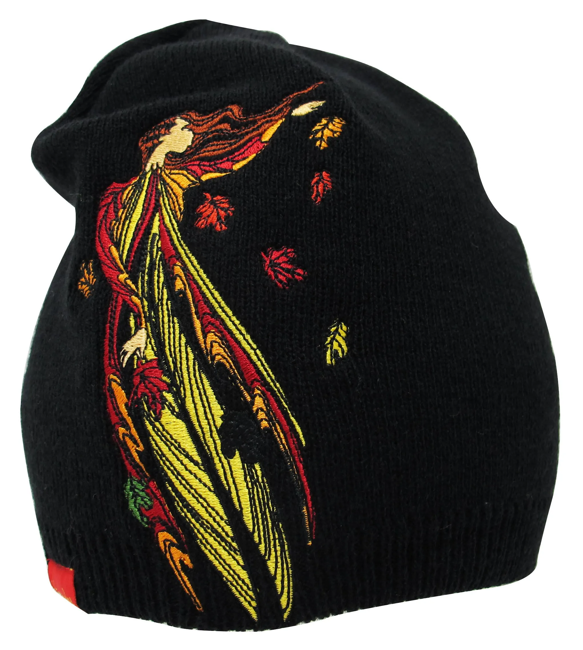 Maxine Noel 'Leaf Dancer' Embroidered Knitted Hat