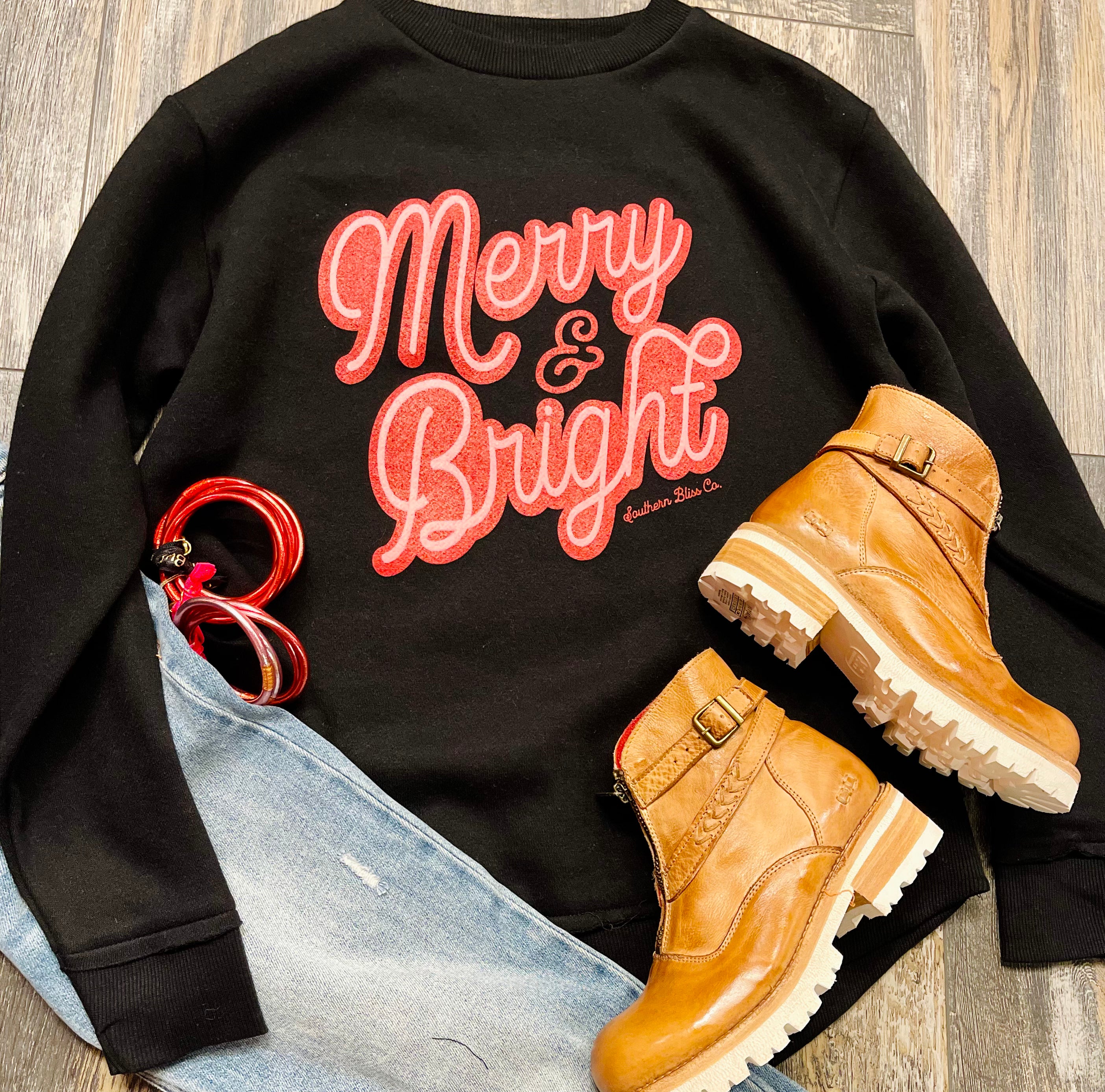 Merry & Bright Sweatshirt