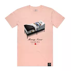 MONEY BED TEE PALE PINK