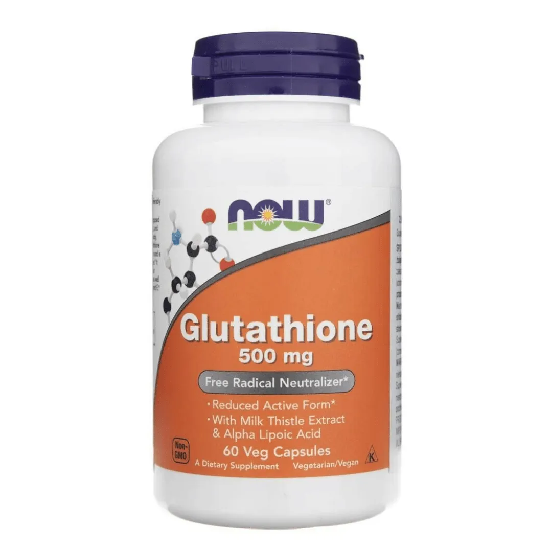 NOW Foods, Glutathione, 500 mg, 30 Veg Capsules