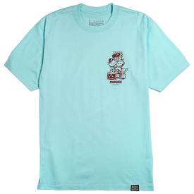 PEST CONTROL TEE BLUE