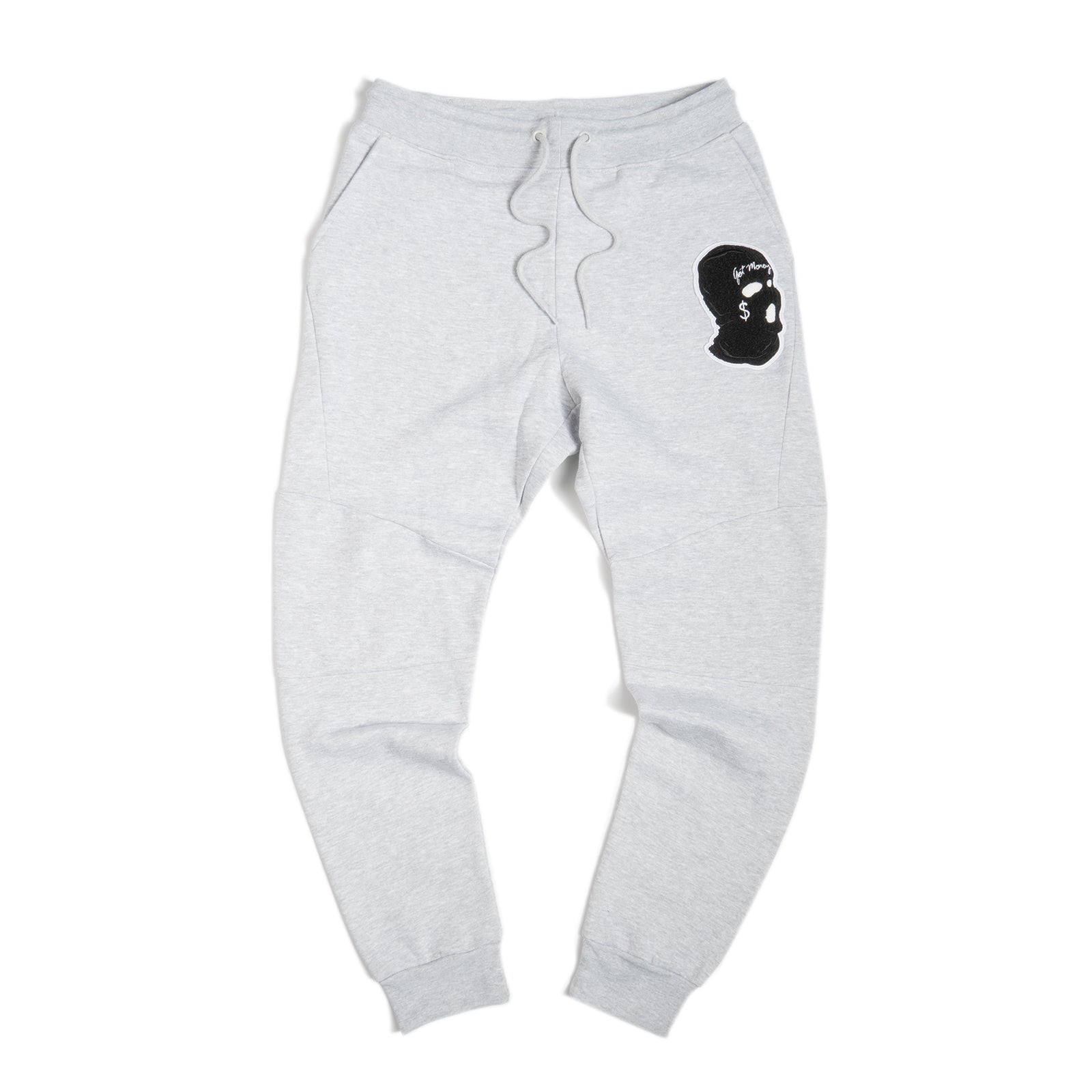 PJS Ski Mask Che Patch Heather Jogger QS