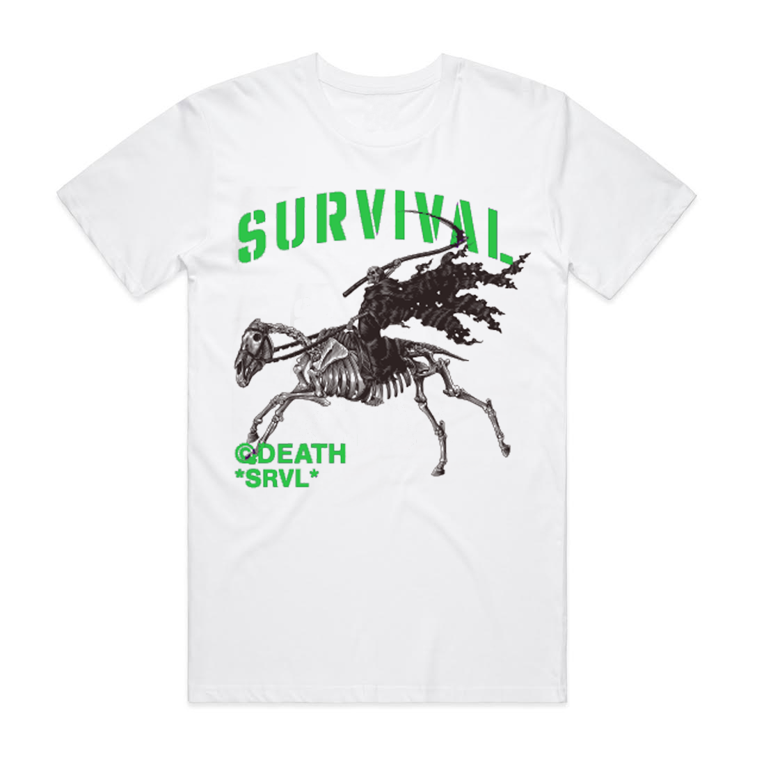 REVERSE REAPER TEE WHITE