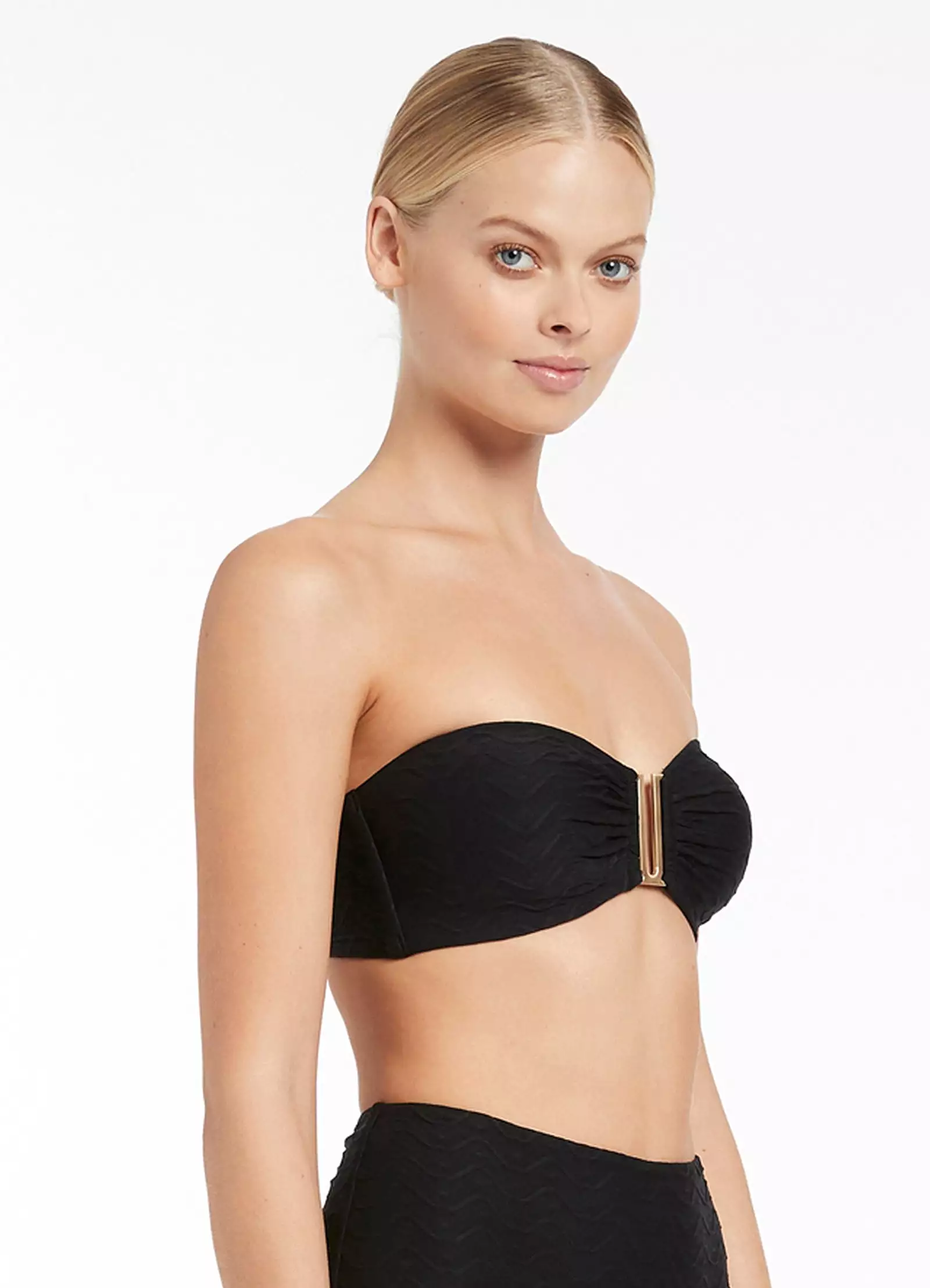 Rio Bandeau Top - Black